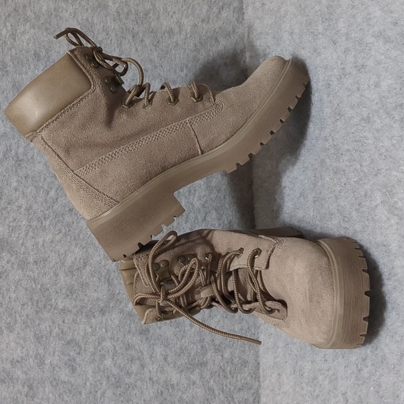 Timberland Carnaby Cool Suede Boot Taupe Women Size 8 - Picture 4 of 13